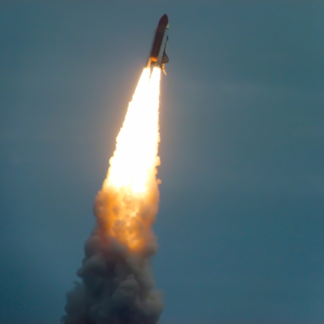 Atlantis STS-135 Completes Roll Program